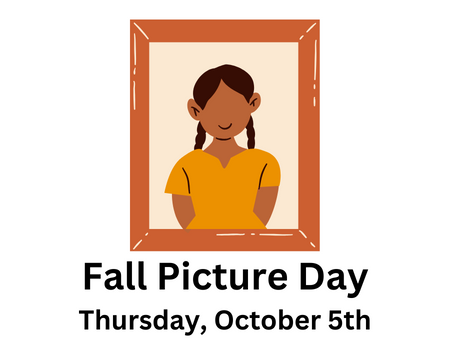Fall Picture Day is Thursday, October 5th